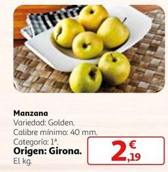 Oferta de Manzana por 2,19€ en Alcampo