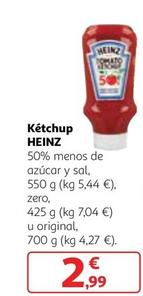 Oferta de Heinz - Ketchup por 2,99€ en Alcampo