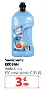 Oferta de Ekosan - Suavizante por 3,99€ en Alcampo
