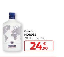 Oferta de Nordes - Ginebra por 24,9€ en Alcampo