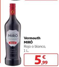 Oferta de Miro - Vermouth por 5,99€ en Alcampo