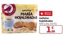 Oferta de Galletas HOJALDRADAS  por 1,86€ en Alcampo