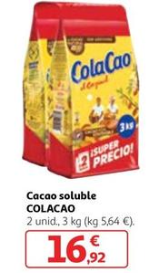 Oferta de Cacao soluble por 16,92€ en Alcampo