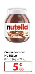 Oferta de Nutella - Crema De Cacao por 5,85€ en Alcampo