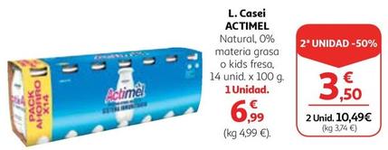 Oferta de Danone - L. Casei Actimel por 6,99€ en Alcampo