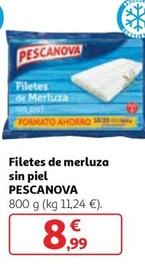 Oferta de Pescanova - Filetes De Merluza Sin Piel por 8,99€ en Alcampo