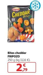 Oferta de Fripozo - Bites Cheddar por 2,79€ en Alcampo
