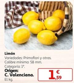 Oferta de Alcampo - Limón por 1,59€ en Alcampo
