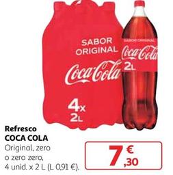 Oferta de Coca-Cola - Refresco por 7,3€ en Alcampo