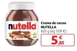 Oferta de Nutella - Crema De Cacao por 5,85€ en Alcampo