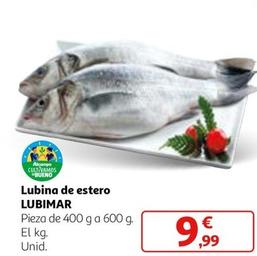 Oferta de Lubimar - Lubina De Estero por 9,99€ en Alcampo