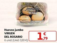 Oferta de Virgen Del Rosario - Huevos Jumbo por 1,79€ en Alcampo