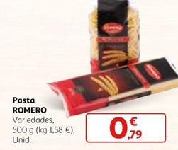 Oferta de Romero - Pasta por 0,79€ en Alcampo