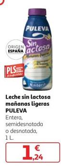 Oferta de Puleva - Leche Sin Lactosa Mañanas Ligeras por 1,24€ en Alcampo
