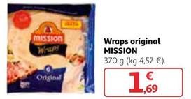 Oferta de Mission - Wraps Original por 1,69€ en Alcampo