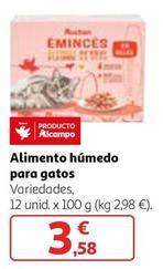 Oferta de Alimento Húmedo Para Gatos Fantastic por 3,58€ en Alcampo