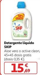 Oferta de Skip - Detergente Liquido por 15,69€ en Alcampo