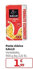 Oferta de Gallo - Pasta Clásica por 1,99€ en Alcampo