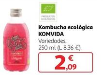 Oferta de Komvida - Kombucha Ecológica por 2,09€ en Alcampo