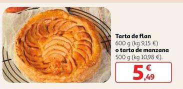 Oferta de Tarta De Flan O Tarta De Manzana por 5,49€ en Alcampo