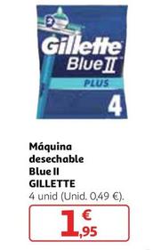 Oferta de Gillette - Máquina Desechable Blue II por 1,95€ en Alcampo