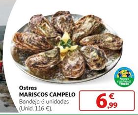 Oferta de  Campelo - Ostras Mariscos por 6,99€ en Alcampo