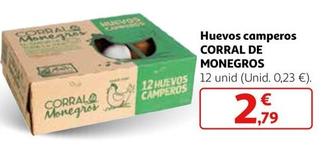 Oferta de Corral De Monegros - Huevos Camperos  por 2,79€ en Alcampo