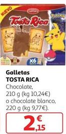 Oferta de Cuétara - Galletas Tosta Rica Chocolate / Chocolate Blanco por 2,15€ en Alcampo