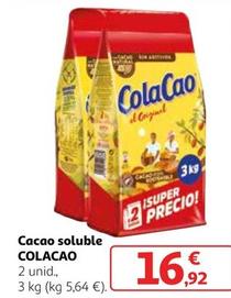 Oferta de Cola Cao - Cacao Soluble por 16,92€ en Alcampo