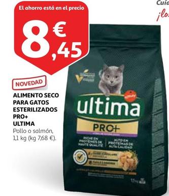 Oferta de Affinity - Alimento Seco Para Gatos Esterilizados Pro+ Ultima por 8,45€ en Alcampo