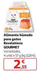 Oferta de Purina - Alimento Húmedo Para Gatos Revelations Gourmet por 2,55€ en Alcampo