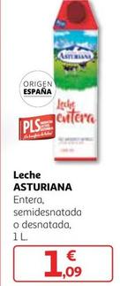 Oferta de Asturiana - Leche por 1,09€ en Alcampo