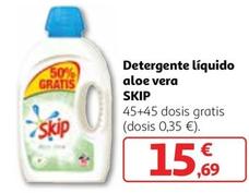 Oferta de Skip - Detergente Liquido Aloe Vera por 15,69€ en Alcampo