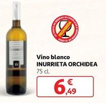 Oferta de Inurrieta - Vino Blanco Orchidea por 6,49€ en Alcampo