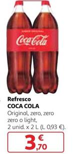 Oferta de Coca-cola - Refresco  por 3,7€ en Alcampo
