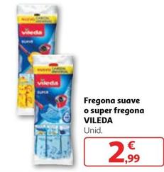 Oferta de Vileda - Fregona Suave / Super Fregona por 2,99€ en Alcampo