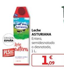 Oferta de Central Lechera Asturiana - Leche Entera / Semidesnatada / Desnatada por 1,09€ en Alcampo
