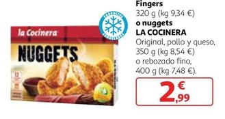 Oferta de La Cocinera - Fingers O Nuggets por 2,99€ en Alcampo