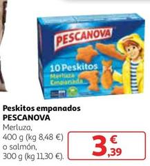 Oferta de Pescanova - Peskitos Empanados por 3,39€ en Alcampo