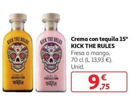 Oferta de Kick The Rules - Crema Con Tequila 15° por 9,75€ en Alcampo