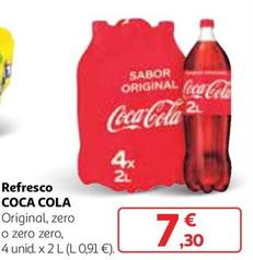Oferta de Coca-cola - Refresco por 7,3€ en Alcampo