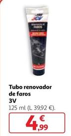 Oferta de 3CV - Tubo Renovador De Faros por 4,99€ en Alcampo