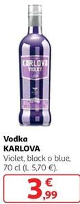 Oferta de Vodka por 3,99€ en Alcampo