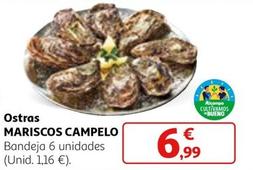 Oferta de Mariscos Campelo - Ostras por 6,99€ en Alcampo