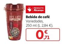Oferta de Auchan - Bebidas De Cafe por 0,71€ en Alcampo