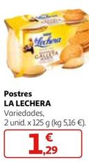 Oferta de La Lechera - Postres por 1,29€ en Alcampo