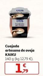 Oferta de Kaiku - Cuajada Artesana De Oveja por 1,79€ en Alcampo