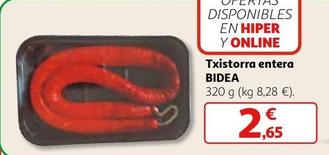 Oferta de Bidea - Txistorra Entera  por 2,65€ en Alcampo
