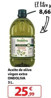 Oferta de  Ondoliva - Aceite De Oliva Virgen Extra por 25,99€ en Alcampo