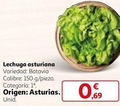 Oferta de Alcampo - Lechuga Asturiana por 0,69€ en Alcampo
